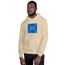 Load image into Gallery viewer, Latinx Heritage - Unisex Hoodie (BLUE)