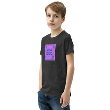Load image into Gallery viewer, Latinx Heritage Month - Youth Short Sleeve T-Shirt (PURPLE)