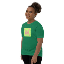 Load image into Gallery viewer, Latinx Heritage Month - Youth Short Sleeve T-Shirt (LIME GREEN)