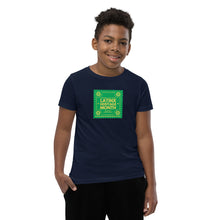 Load image into Gallery viewer, Latinx Heritage Month - Youth Short Sleeve T-Shirt (GREEN)