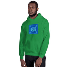 Load image into Gallery viewer, Latinx Heritage - Unisex Hoodie (BLUE)
