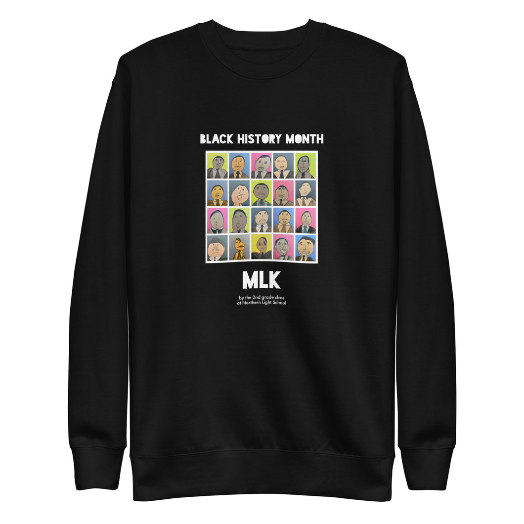 BHMxMLK - Unisex Crewneck Sweatshirt