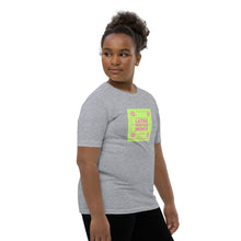 Load image into Gallery viewer, Latinx Heritage Month - Youth Short Sleeve T-Shirt (LIME GREEN)
