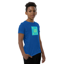 Load image into Gallery viewer, Latinx Heritage Month - Youth Short Sleeve T-Shirt (BLUE)
