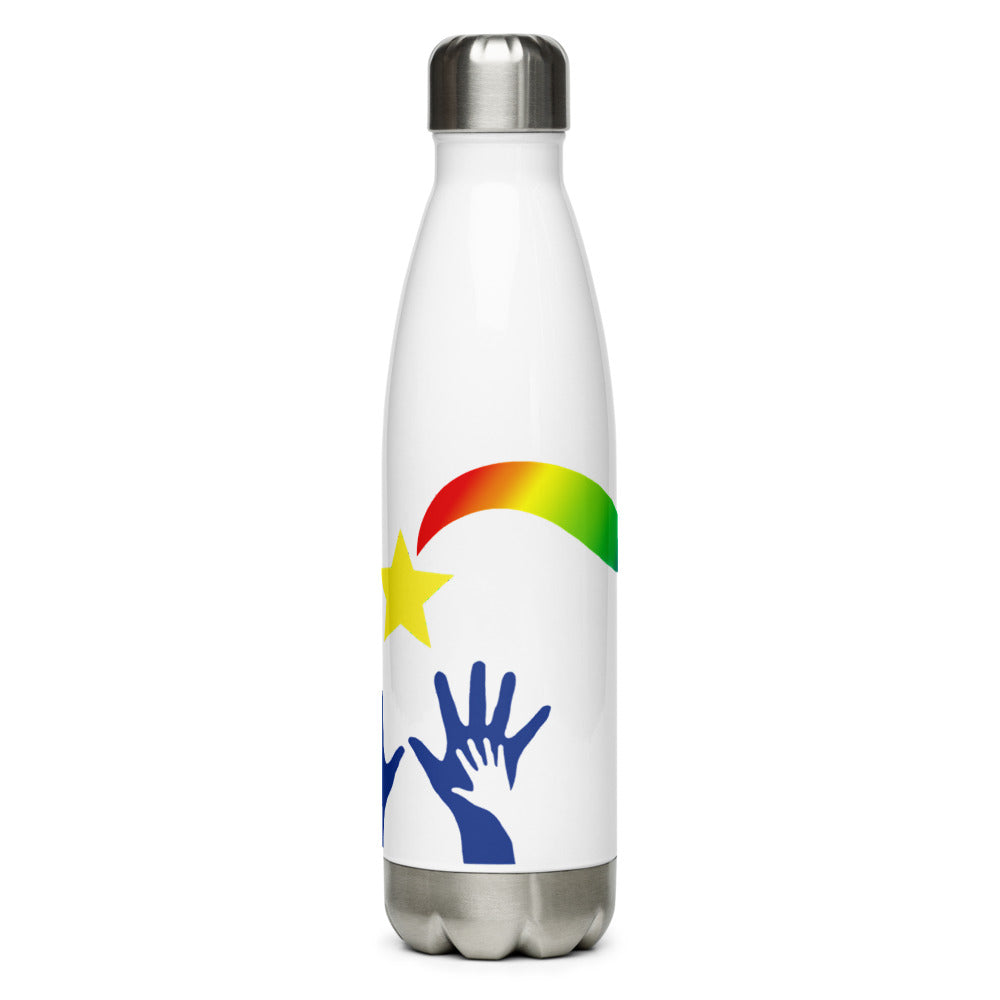 NLS Logo - Stainless Steel Water Bottle