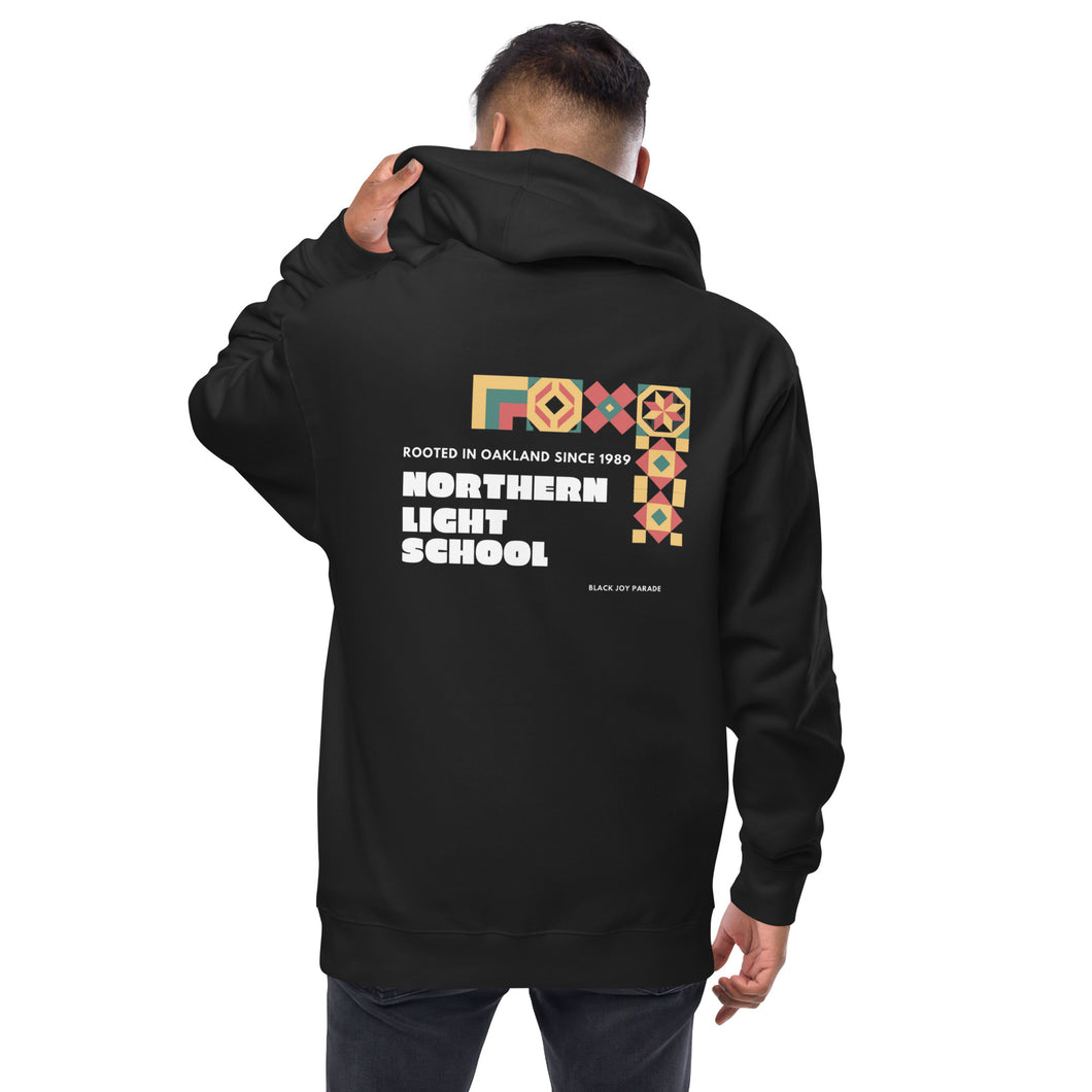 Black Joy Parade - Adult Unisex fleece zip up hoodie