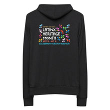 Load image into Gallery viewer, Latinx Heritage - Unisex zip hoodie
