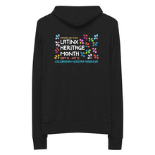 Load image into Gallery viewer, Latinx Heritage - Unisex zip hoodie
