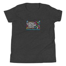 Load image into Gallery viewer, Latinx Heritage Month - Youth Short Sleeve T-Shirt

